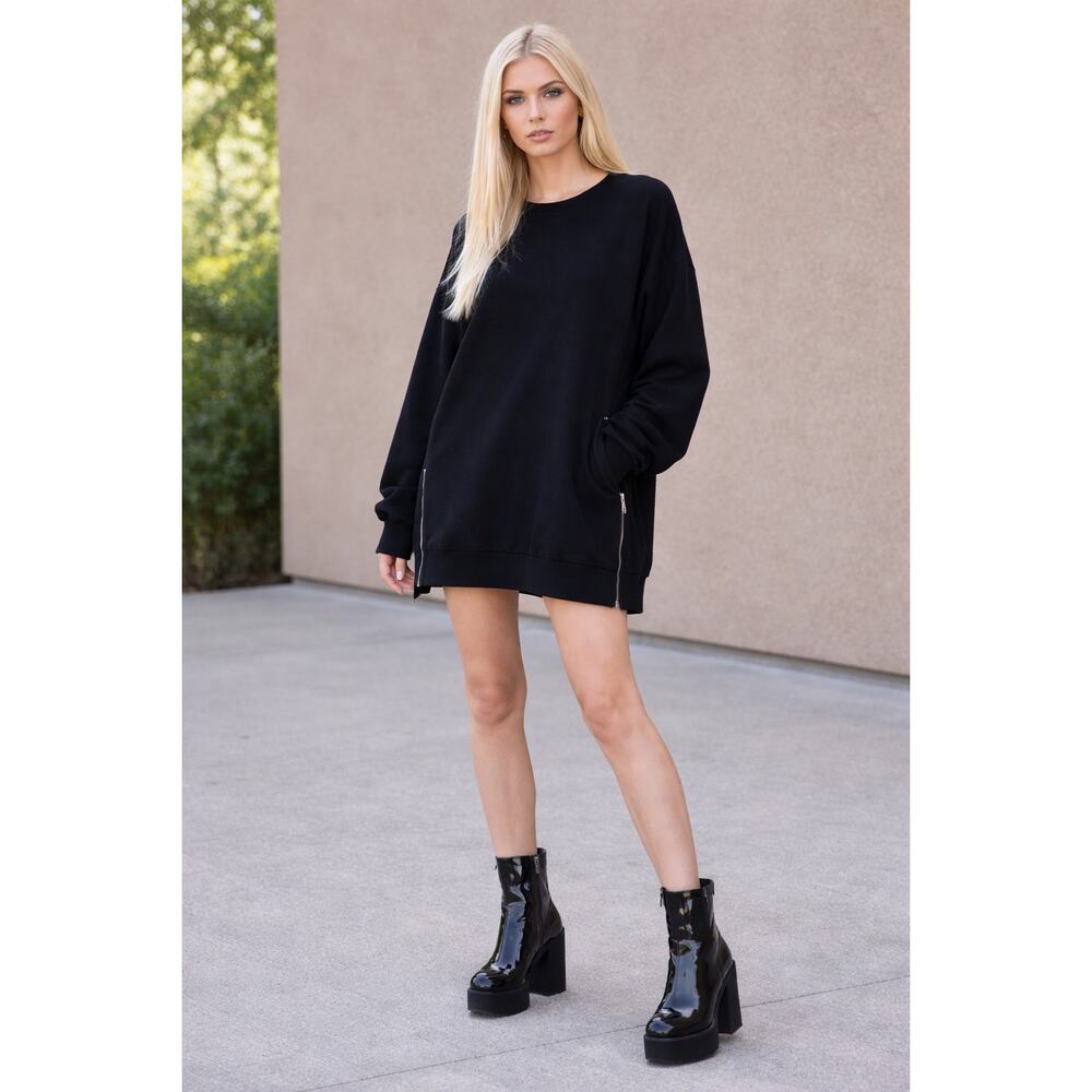 Whimsigoth Witchcore Sweater Womens Large Winter Cozy Office Fall Chic
